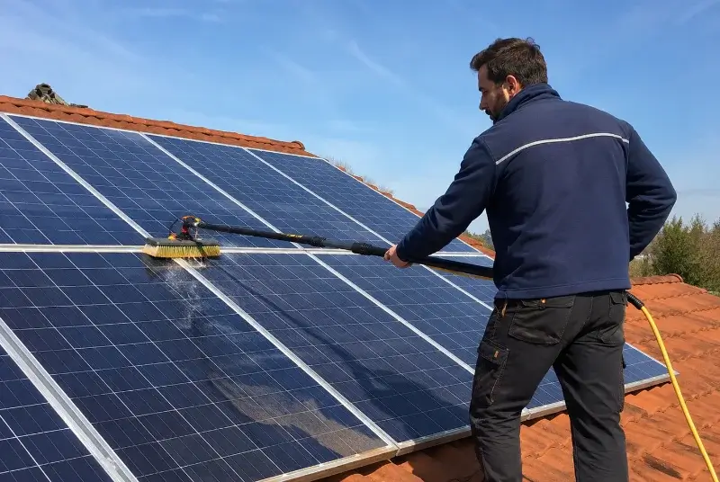 Nettoyage et entretien de panneaux solaires à Gâvres